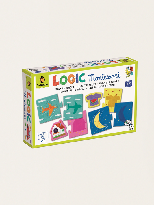 Gra - układanka Logic Montessori – Kształty
