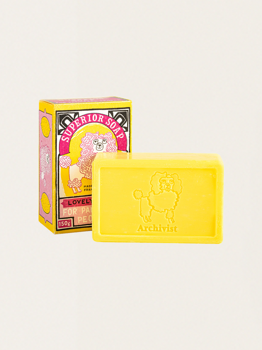 Wegańskie mydło w kostce Savon d’Archivist Lovely Lemon