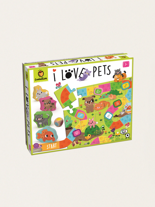 Pierwsza gra planszowa I love pets - Jak zajmować się zwierzątkiem