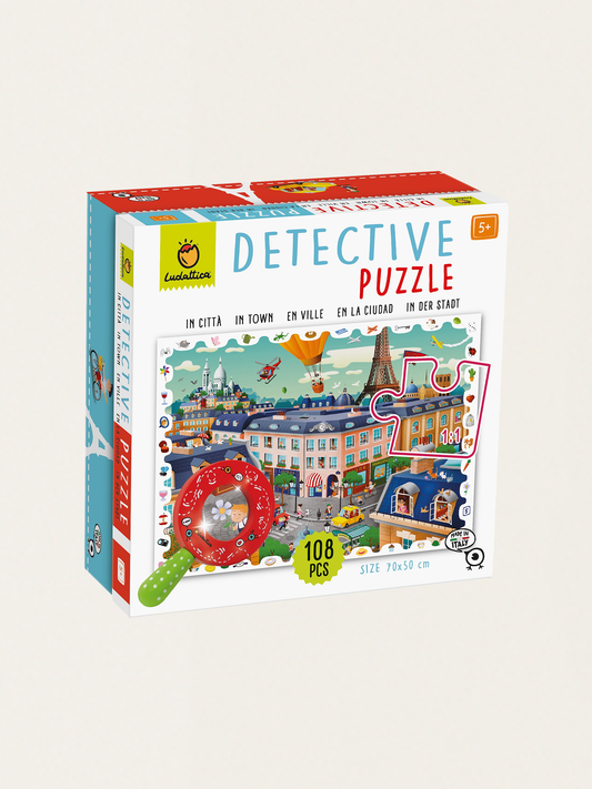 Puzzle - gra detektywistyczna - Miasto