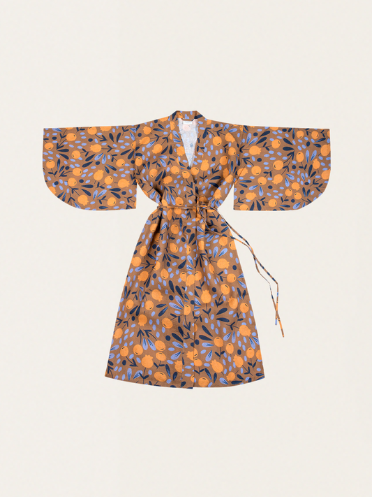 Lniane kimono / szlafrok
