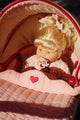 Wózek vintage dla lalek Doll Pram Mellow Rose