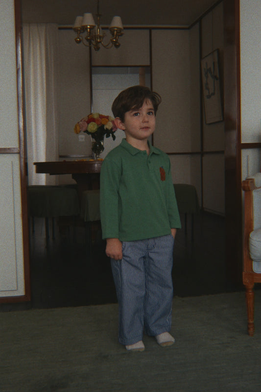 Bawełniana bluzka polo Spotty