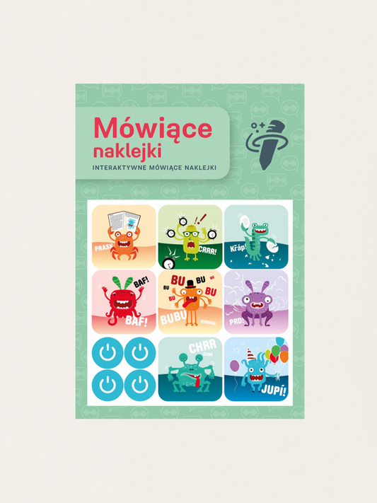 Czytaj z Albikiem - Mówiące naklejki