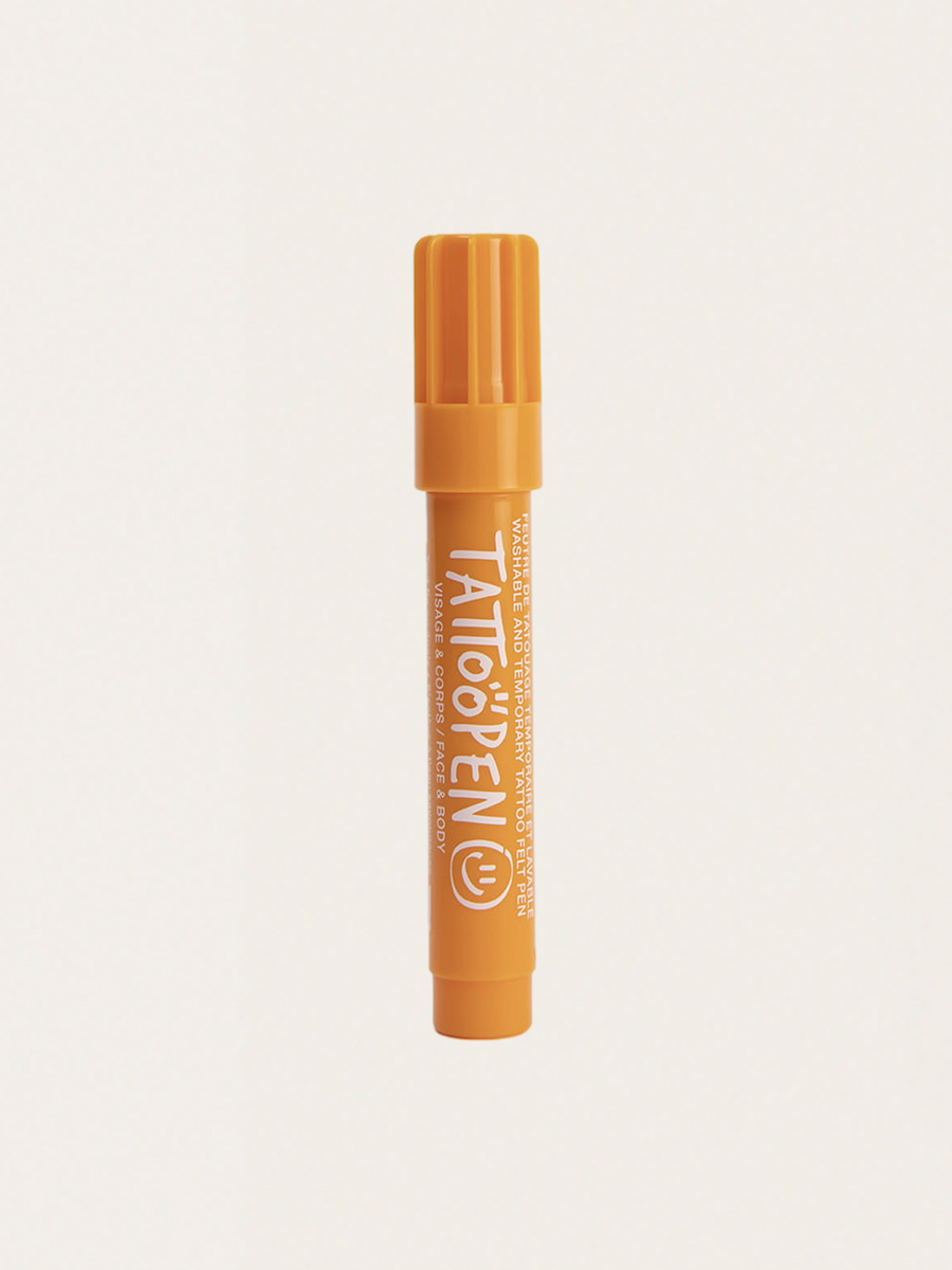 Flamaster do ciała Tattoo Pen - Orange