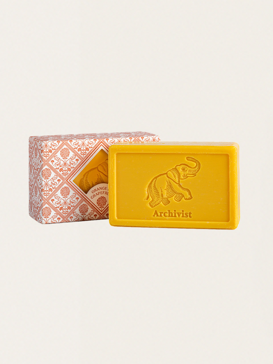 Wegańskie mydło w kostce L'éléphant Orange & Grapefruit