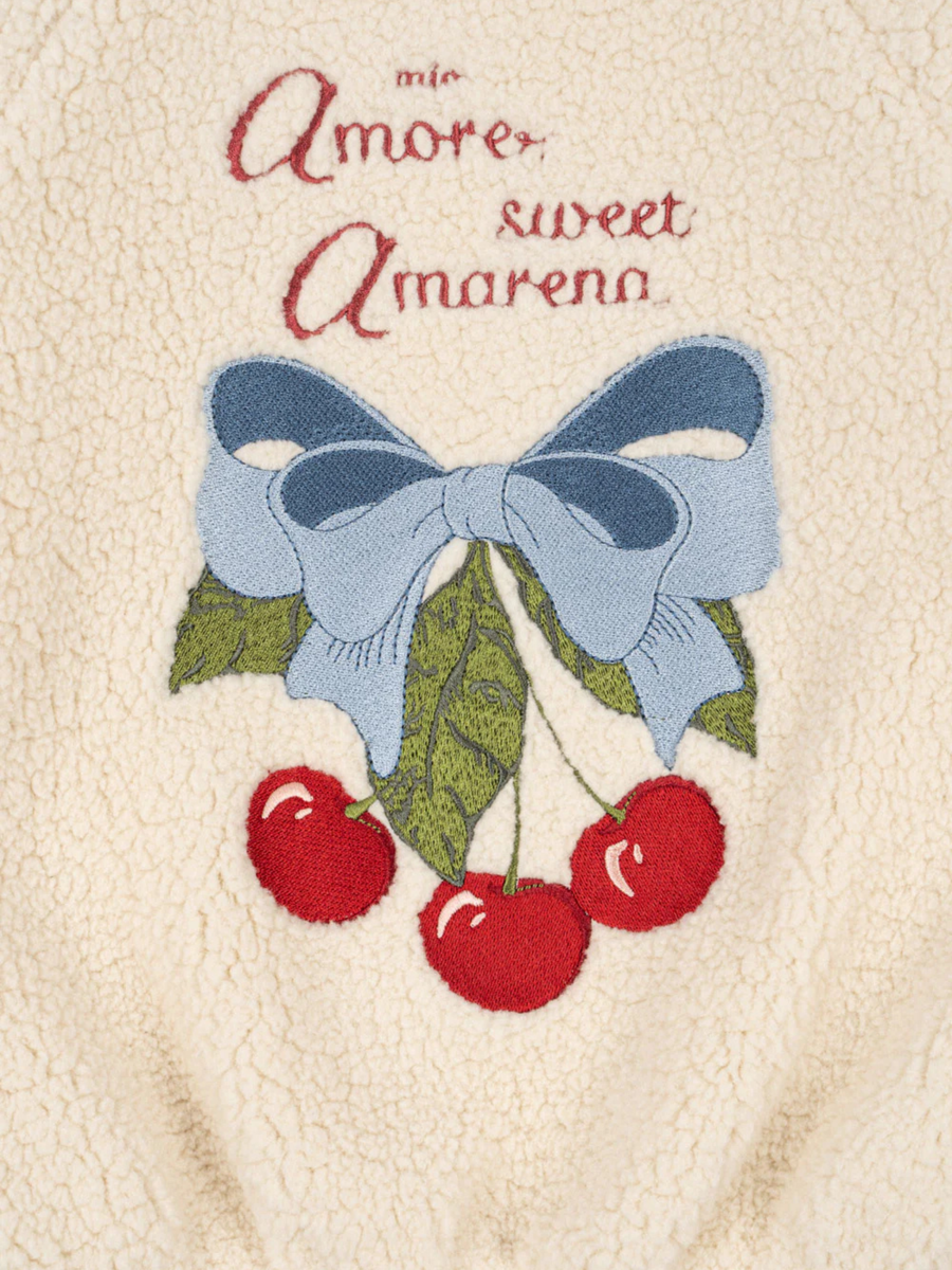 Polarowa kurtka Jazz Teddy White Smoke