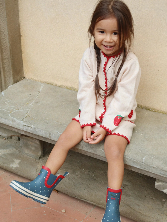 Wełniana sukienka Collette Strawberry