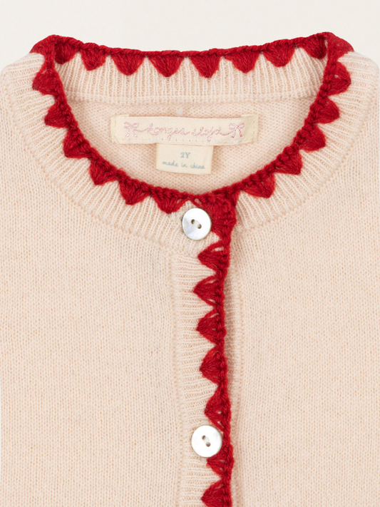 Wełniany sweterek - kardigan Collette