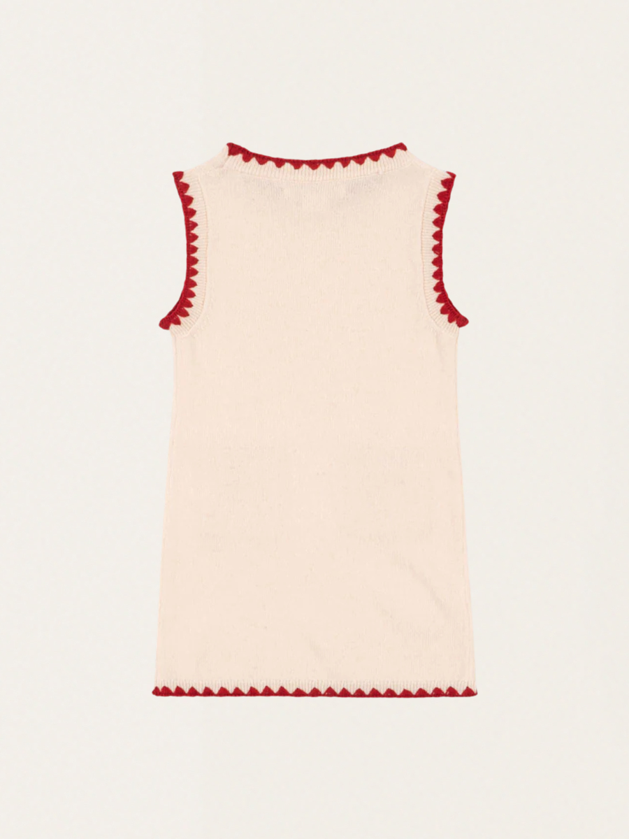 Wełniana sukienka Collette Strawberry