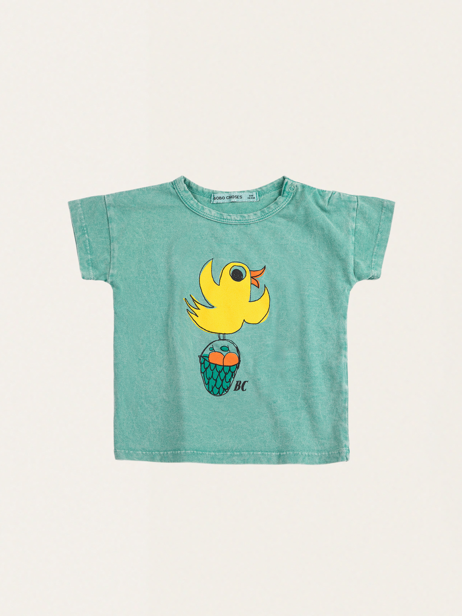 Bawełniany T-shirt Baby Flying Oranges