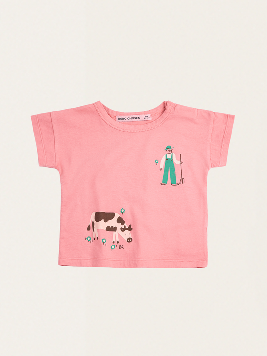 Bawełniany T-shirt Baby Farm Adventure