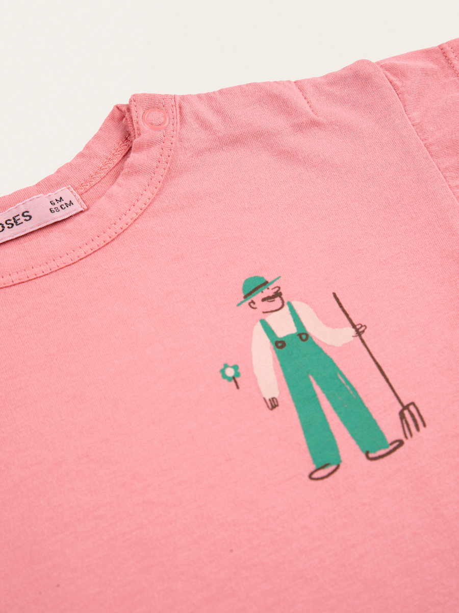 Bawełniany T-shirt Baby Farm Adventure