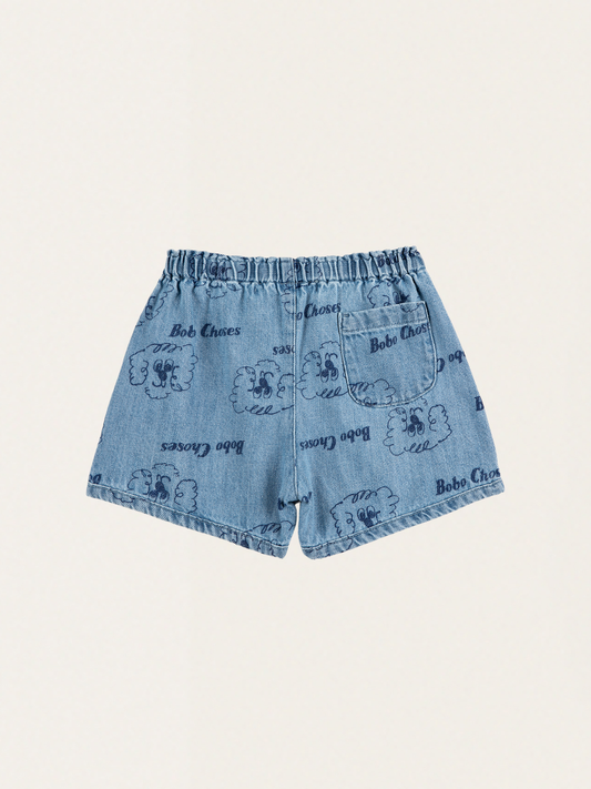 Krótkie spodenki denimowe Baby Pickles The Dog all over