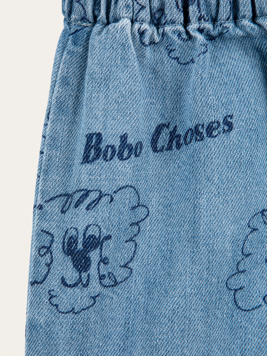 Krótkie spodenki denimowe Baby Pickles The Dog all over