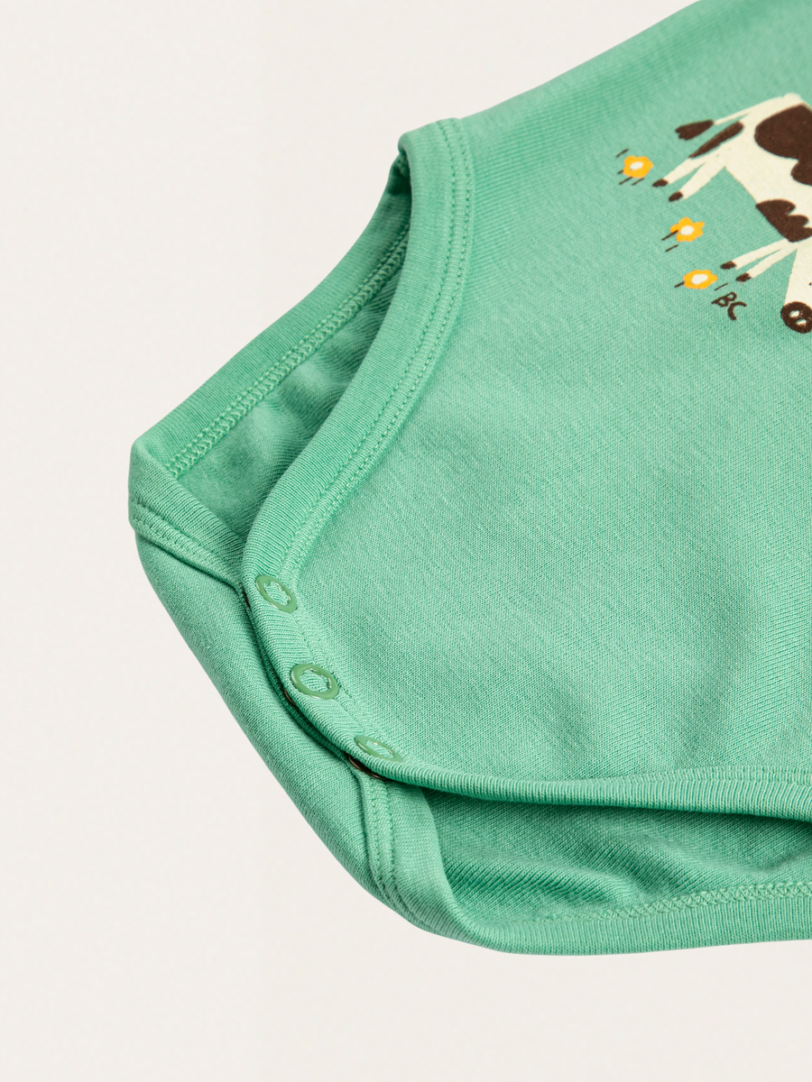 Bawełniane body z krótkim rękawem Farm Adventure