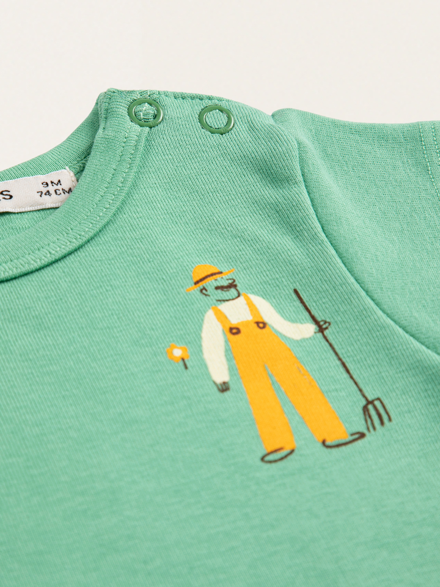 Bawełniane body z krótkim rękawem Farm Adventure