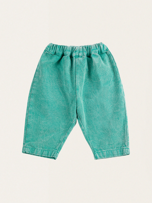 Bawełniane spodnie tkane Baby Bobo Choses Since 09