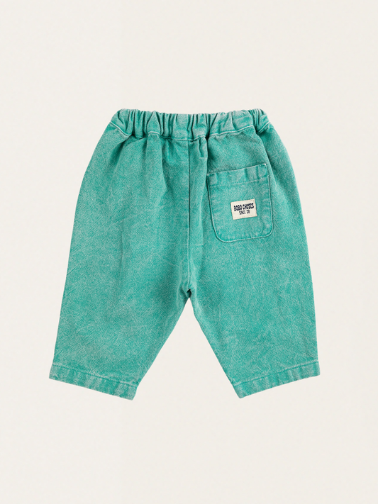 Bawełniane spodnie tkane Baby Bobo Choses Since 09