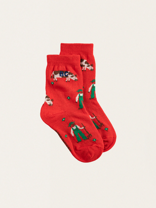 Skarpetki krótkie Baby Farm Adventure all over