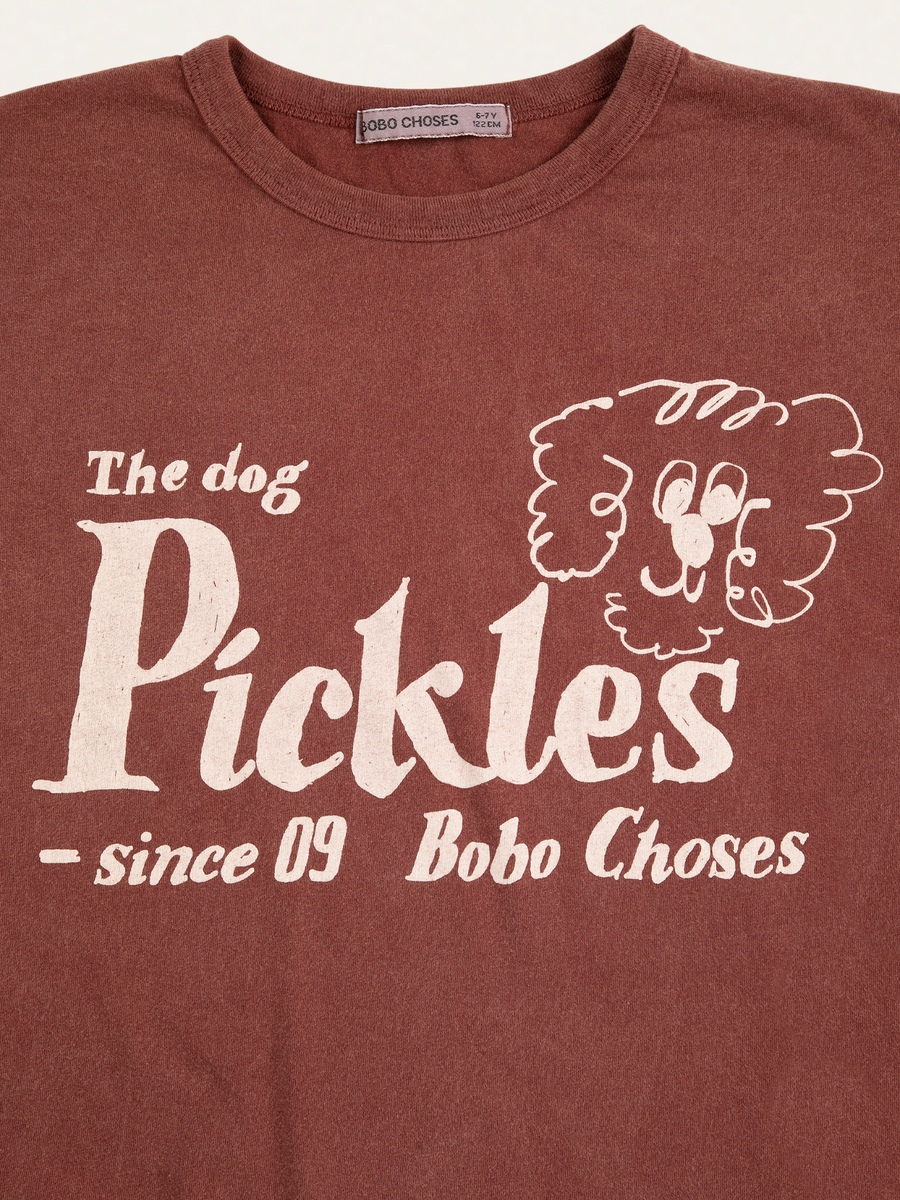 Bawełniany T-shirt Kids Pickles The Dog