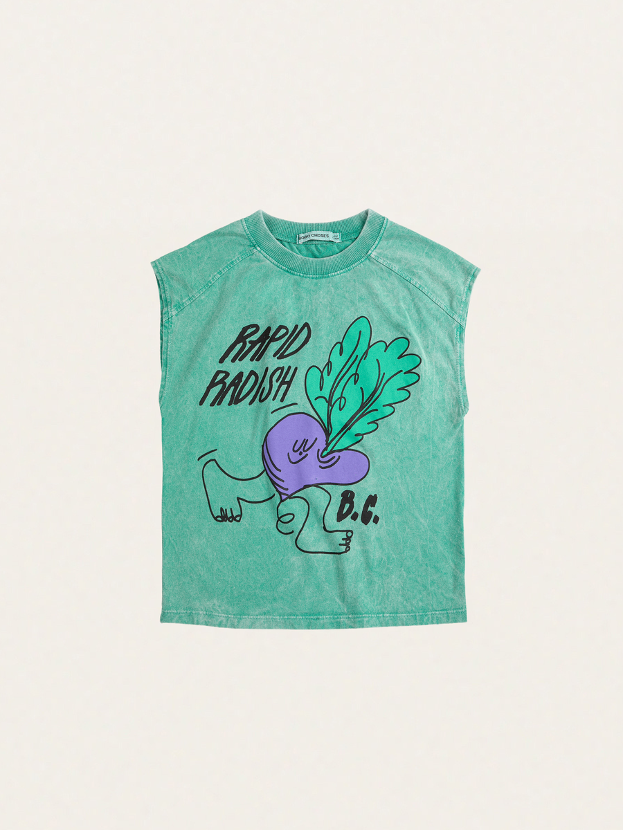 Bawełniany top Kids Rapid radish