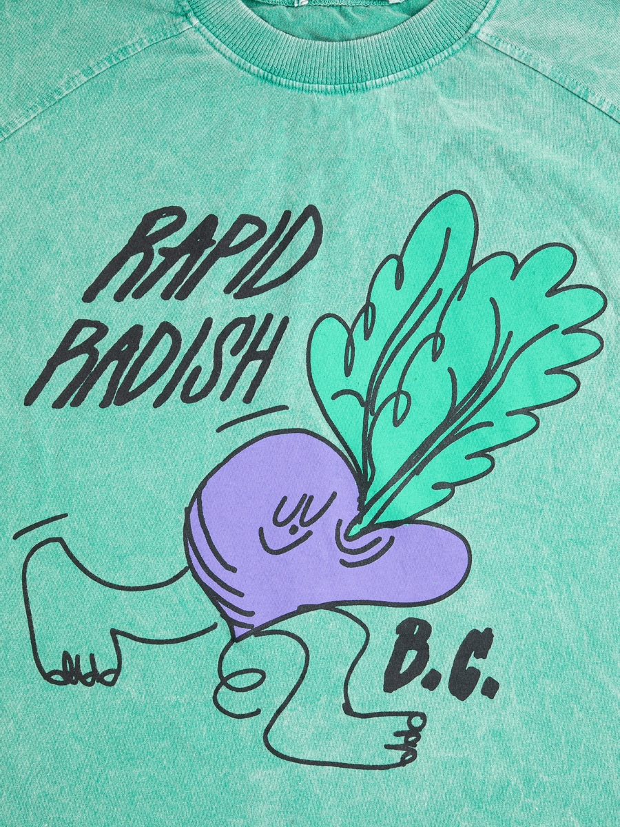 Bawełniany top Kids Rapid radish