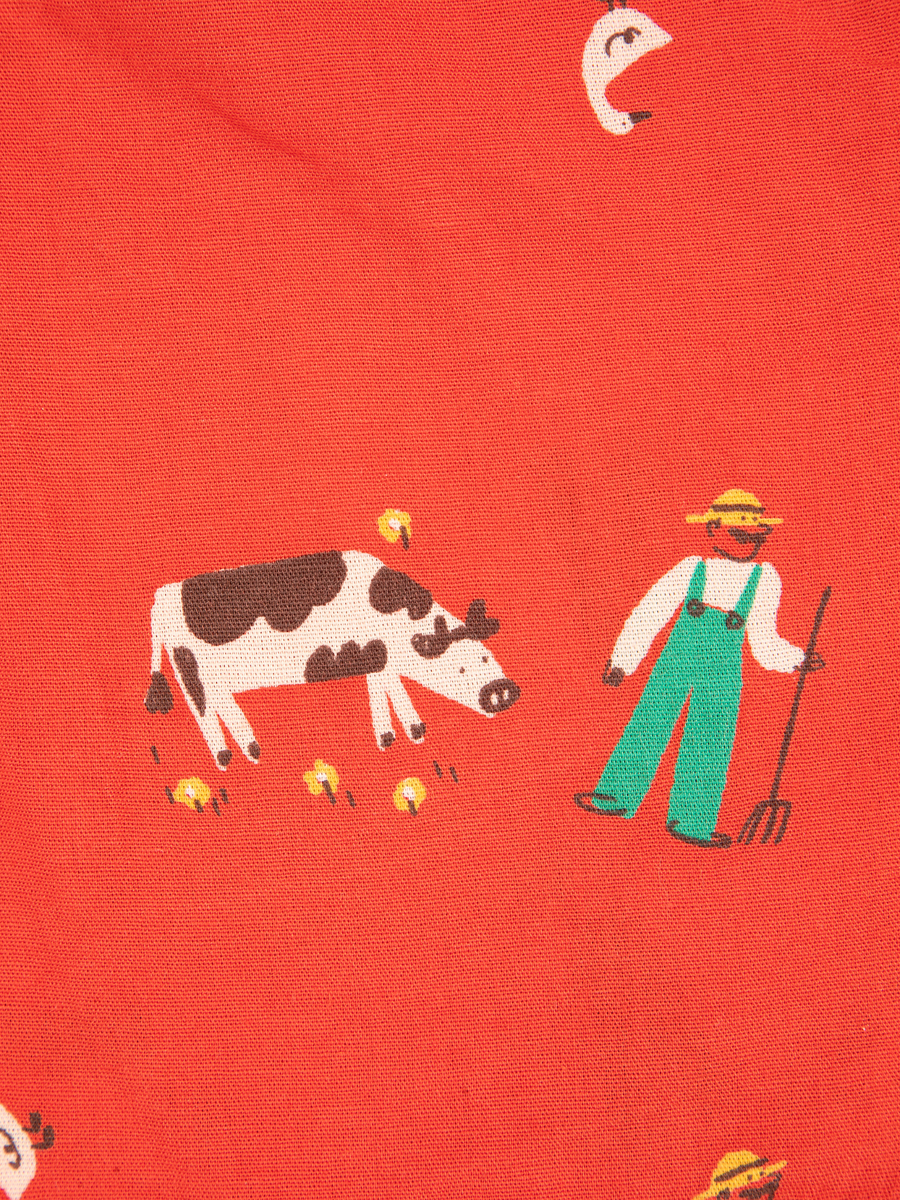 Krótkie spodenki tkane Kids Farm Adventure all over