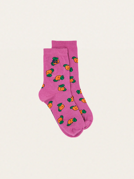 Skarpetki krótkie Kids Tangerine all over