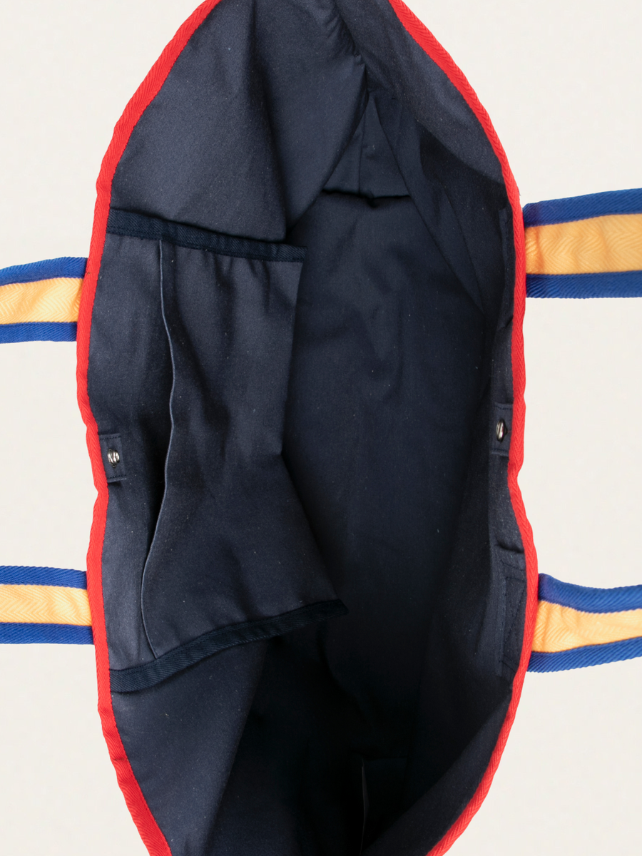 Bawełniana torba Color Block