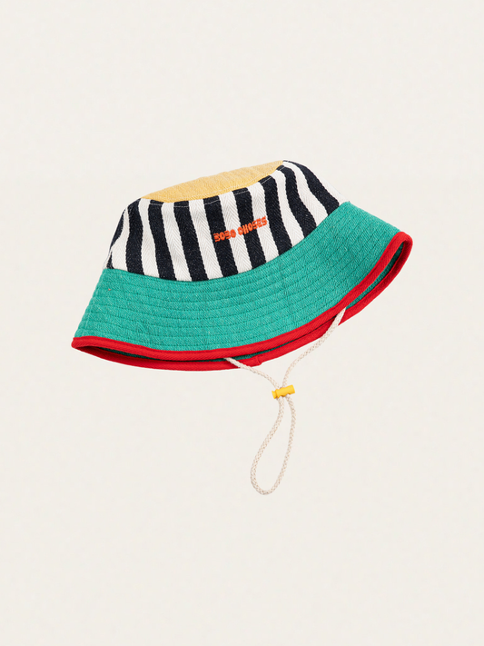 Kapelusz typu bucket Kids Bobo Choses Striped Multicolor