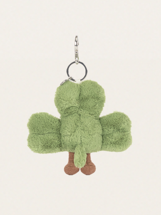 Breloczek zabawna trójlistna koniczyna 16 cm