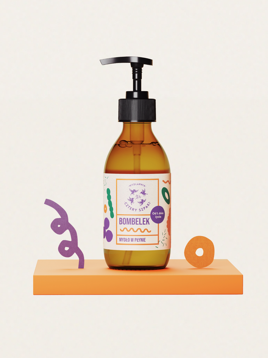 Bombelek - Naturalne mydło w płynie od 1. dnia życia