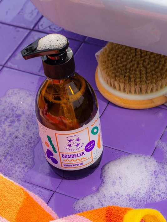 Bombelek - Naturalne mydło w płynie od 1. dnia życia