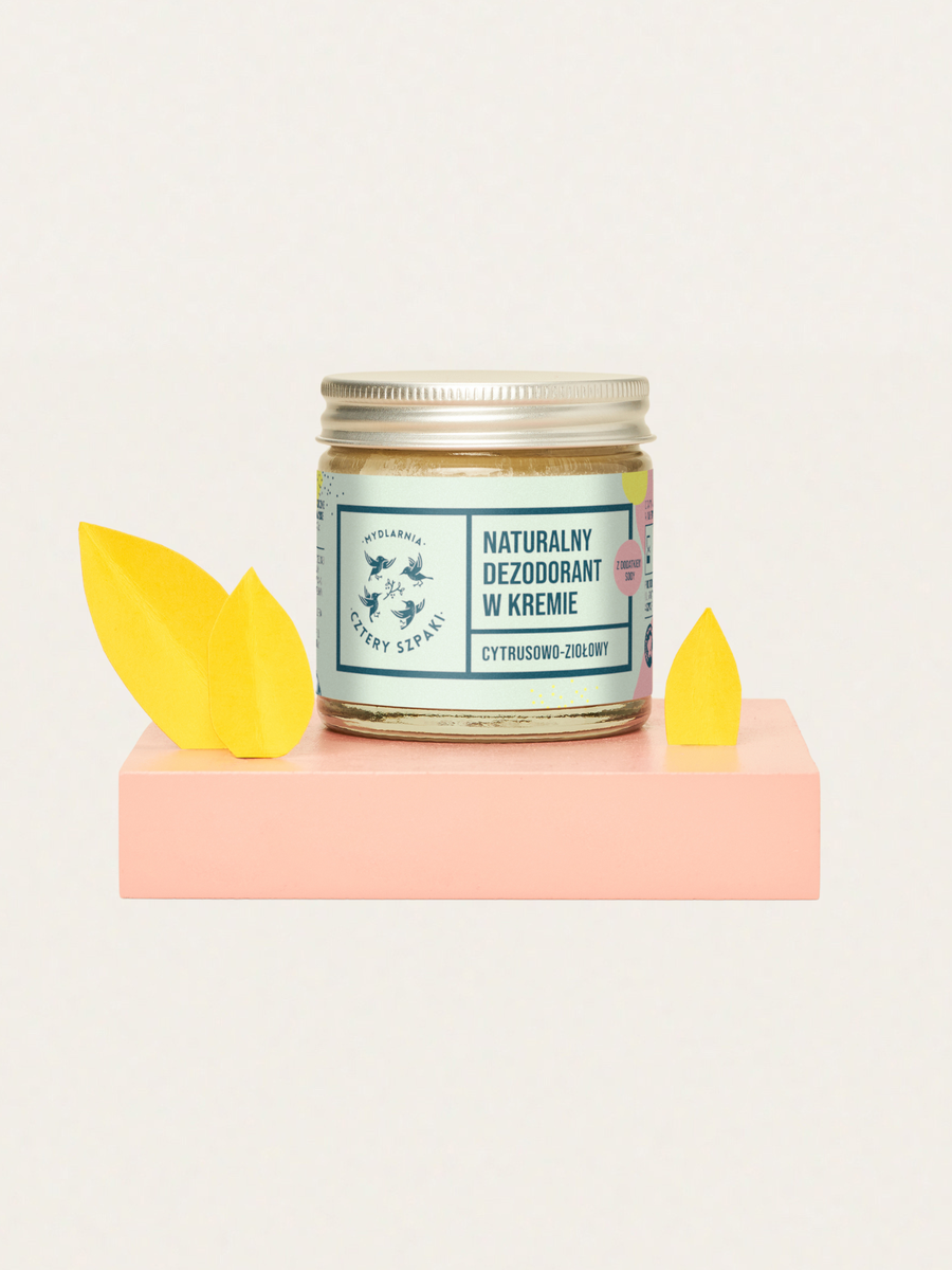 Naturalny dezodorant w kremie