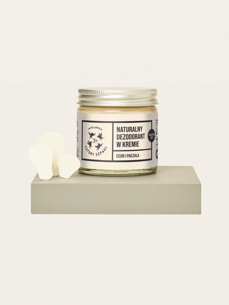Naturalny dezodorant w kremie