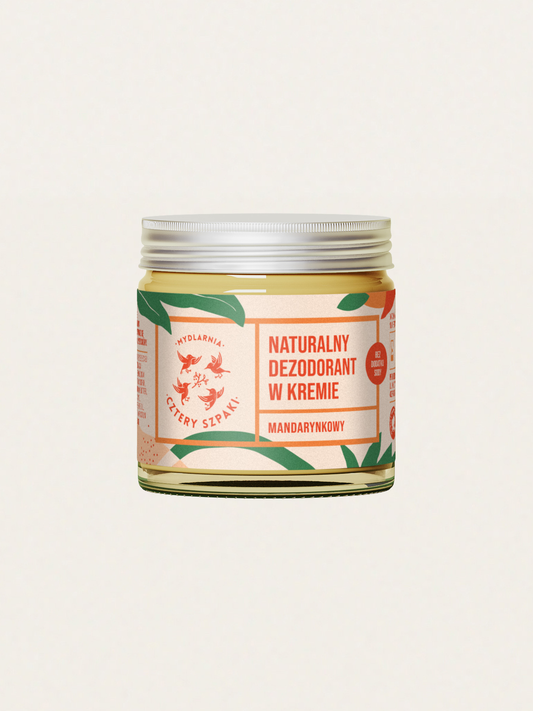 Naturalny delikatny dezodorant w kremie