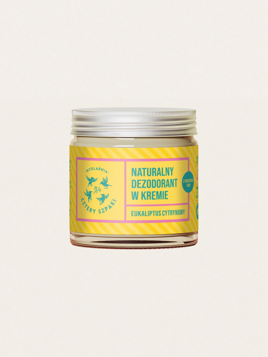 Naturalny dezodorant w kremie