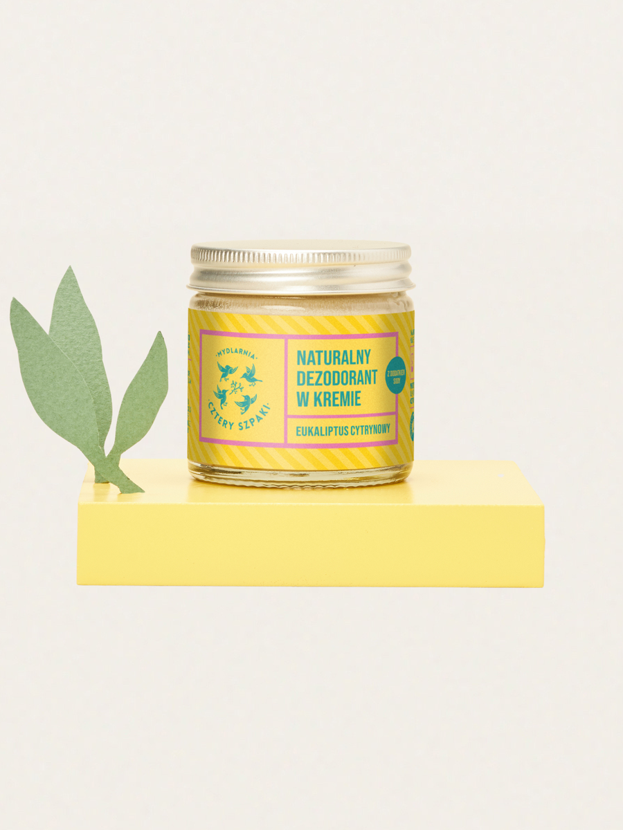Naturalny dezodorant w kremie
