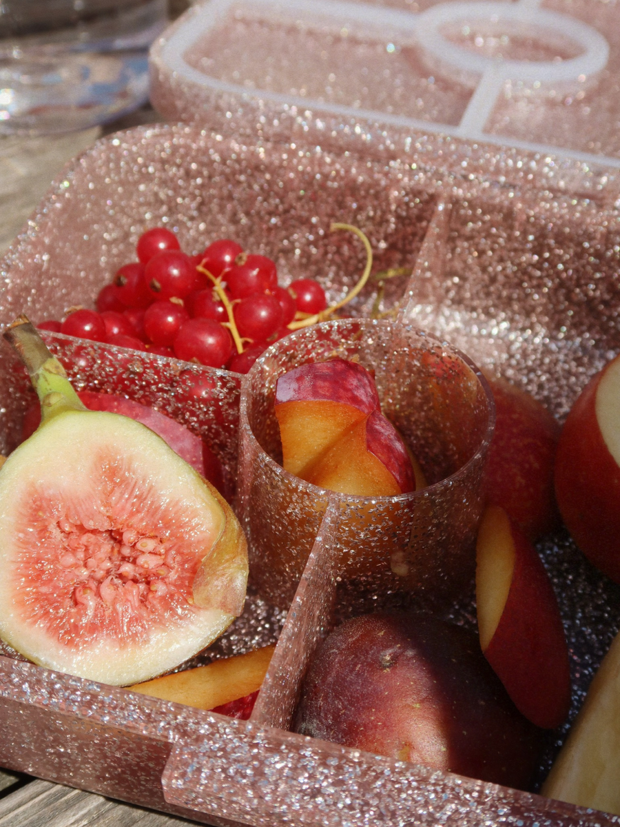 Lunchbox Bento Cherry Glitter