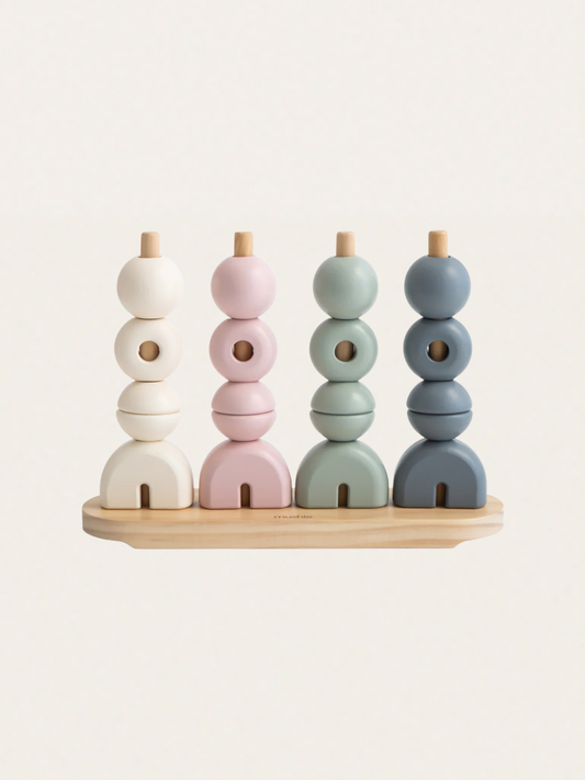 Drewniany sorter kształtów - układanka