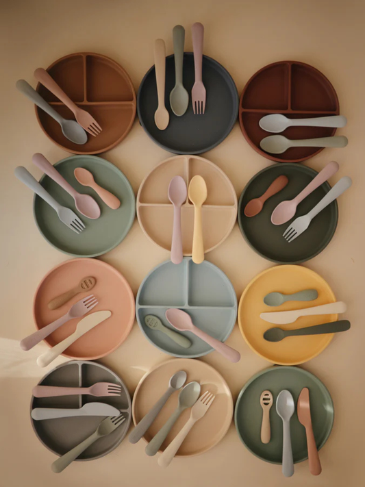 Silikonowy talerzyk z przyssawką