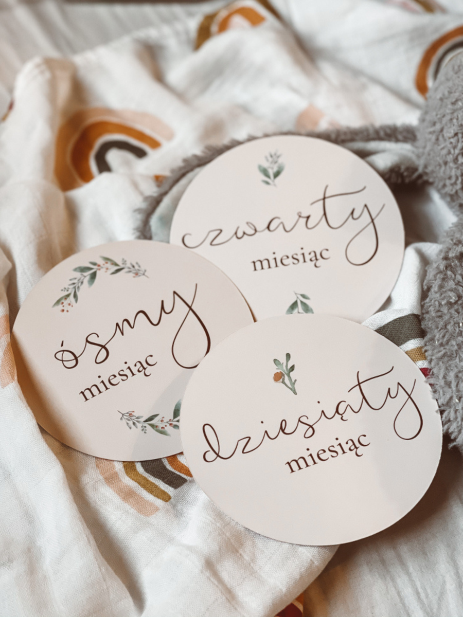 Karty do zdjęć Oh baby