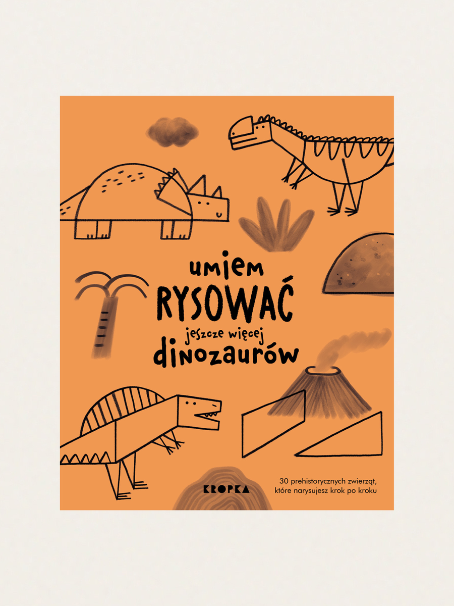 Umiem rysować jeszcze więcej dinozaurów