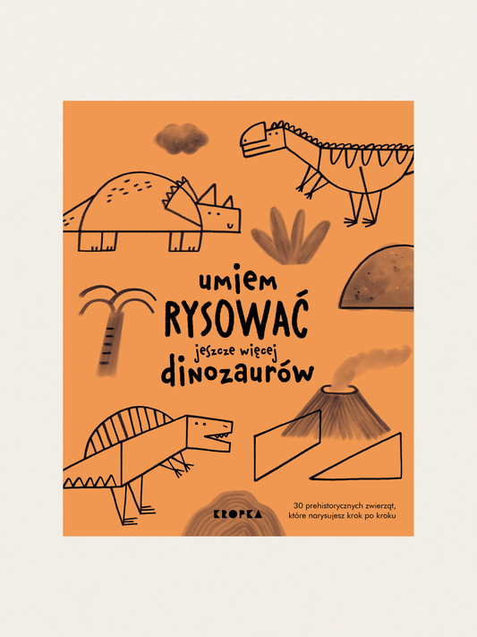 Umiem rysować jeszcze więcej dinozaurów
