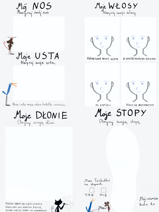 Moja książka o mnie. Książka aktywnościowa