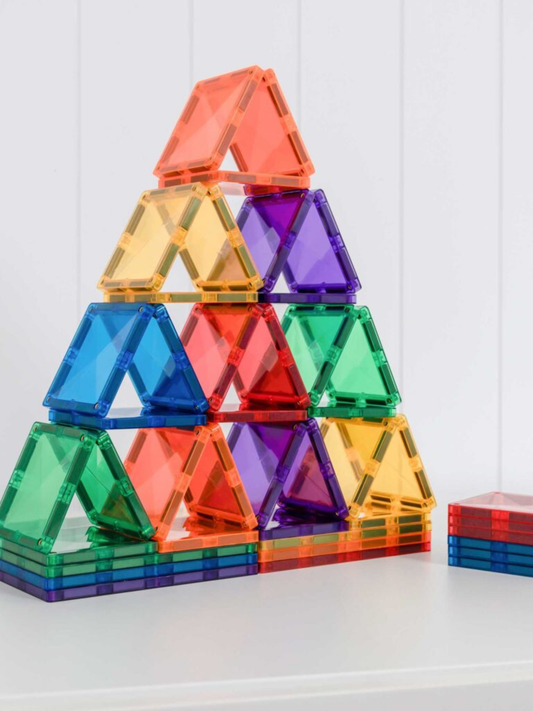 Klocki magnetyczne Rainbow Square Pack 42 el.