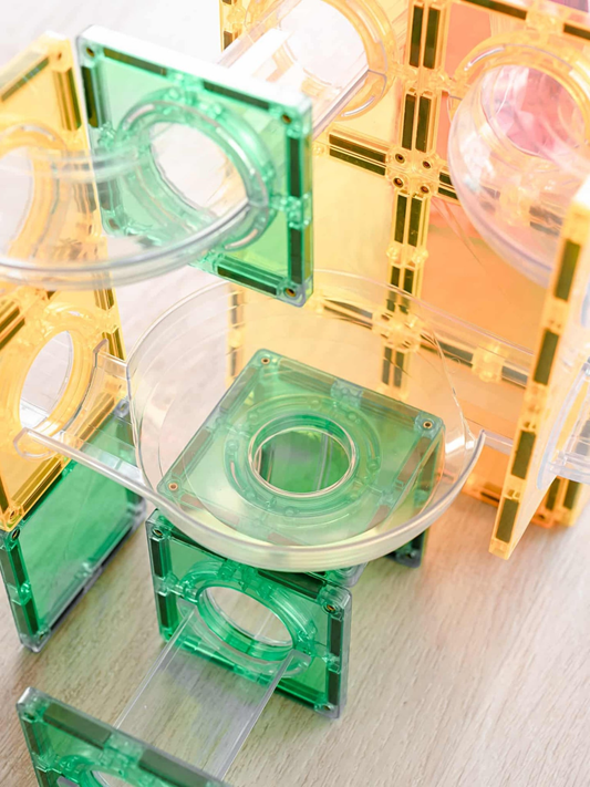 Klocki magnetyczne Rainbow Ball Run Expansion Pack 66 el.