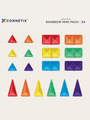 Klocki magnetyczne Rainbow Mini Pack 24 el.