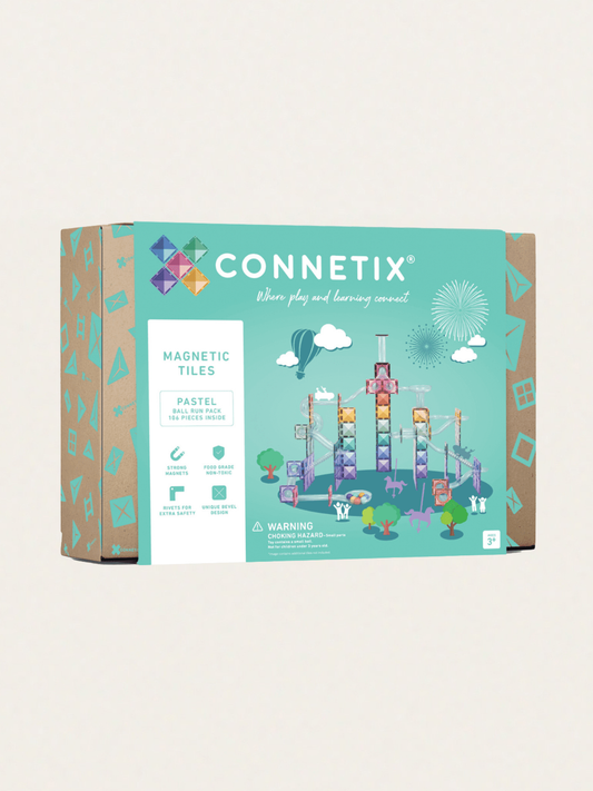 Klocki magnetyczne Pastel Ball Run Pack 106 el.